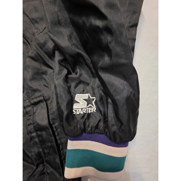 1997 Starter Superbowl V-neck Pullover Windbreaker Jacket Men’s Size Small Or... - Picture 4 of 7